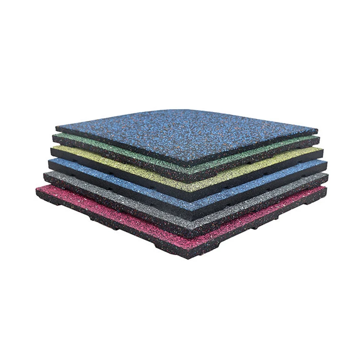 Rubber gymnasium exercise mat high quality